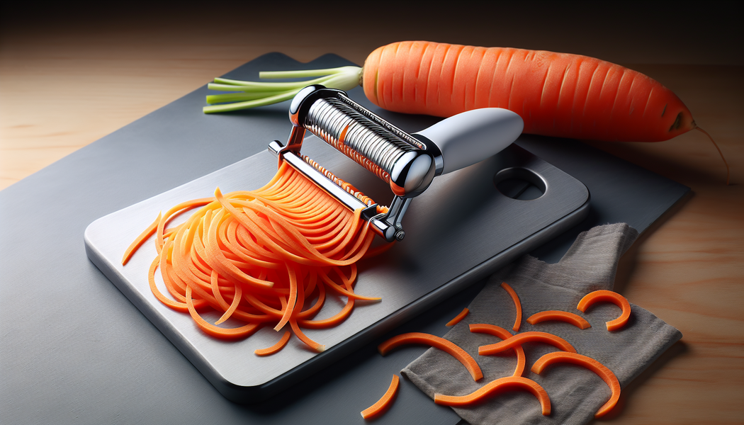 Einfach und sicher bedienen -  Streifenschäler – Kreative Schnitte