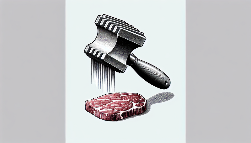 Nutzung geeigneter Unterlagen - Fleischklopfer – Zartes Fleisch selber machen